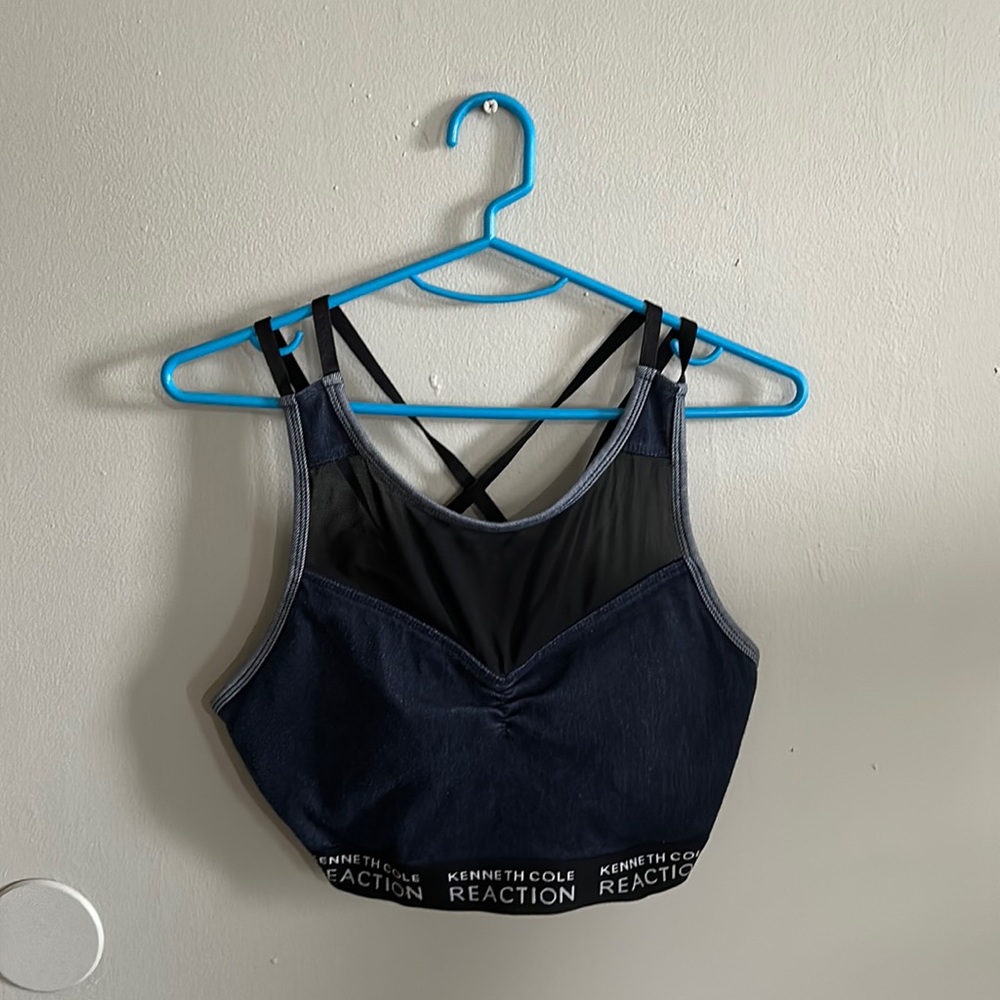 Kenneth Cole Reaction dark blue bra Size large